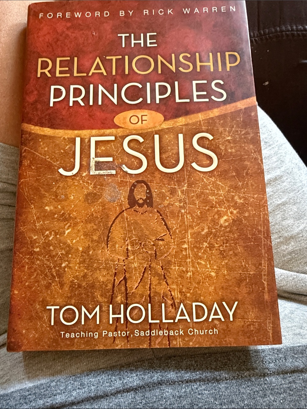'The Relationship Principles of Jesus' - Brown Hardcover